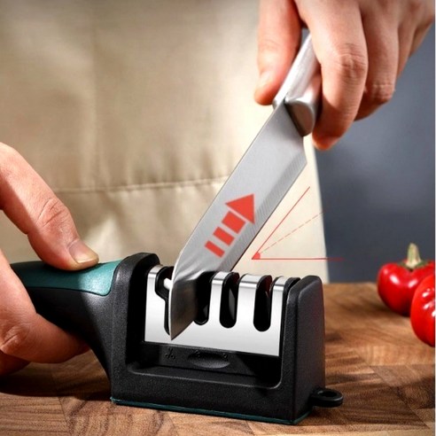 5초 만에 칼날 부활! 요리가 즐거워지는 시크하우스 4 in 1 칼갈이