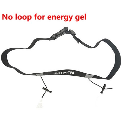 울트라 트라이 마라톤 경주 번호 벨트 철인 3종 경기 달리기 경주 탄성 허리 복대 야외 스포츠 허리 75cm-110cm, 01 Black with Gel Loop