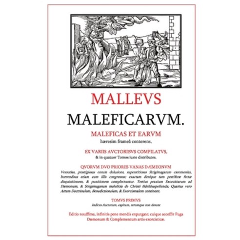 (영문도서) Malleus Maleficarum Paperback, Dalcassian Publishing Company, English, 9781960069382