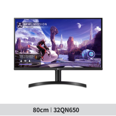 LG전자 QHD PC 모니터, 80cm, 32QN650