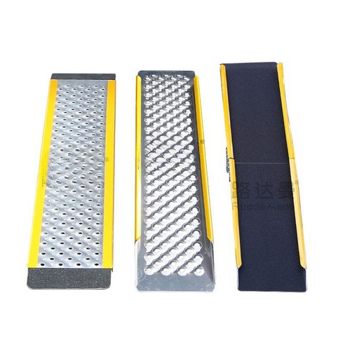 접이식 경사로 알루미늄 계단 이동식 안전 발판 휠체어 오르막 간이 진입 단차, 45x16CM모노블록(권장높이12cm이내), 1개