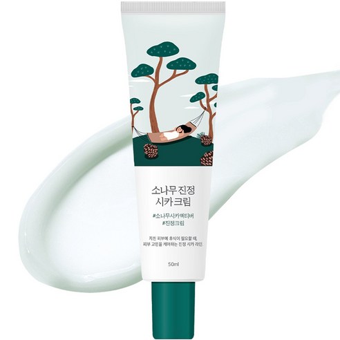 라운드랩 소나무 진정 시카 크림, 50ml, 1개