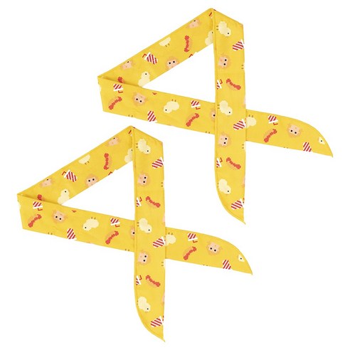 Geek Planet 펫 아이스 스카프 L, 2개, Yellow
