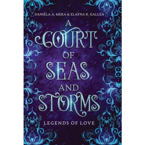 (영문도서) A Court of Seas and Storms: A Little Mermaid Retelling Hardcover, Golden Glow Press, English, 9781960343130