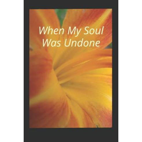 (영문도서) When My Soul Was Undone Paperback, Independently Published, English, 9781797739595