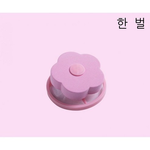 세탁기 털제거 신기 세탁기 여과망 통용 제모기 털제거 부유 보호대 털빨래 주머니 자구형 - [랜덤] 개, 매화꽃/【랜덤】 1개