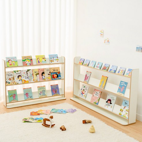 심플룸 라디 아기 유아 전면 책장 1200, 아기의 공간을 아름답게 꾸며주는 필수 아이템 꼬메모이전면책장