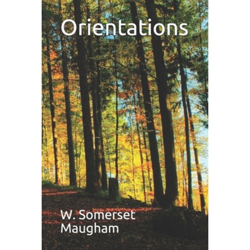 Orientations Paperback, Independently Published, English, 9798596383508