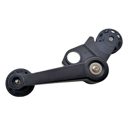 Brompton 교체용 자전거 체인 텐셔너 엔지니어링 플라스틱 체인 가이드 안정제, 검은 색