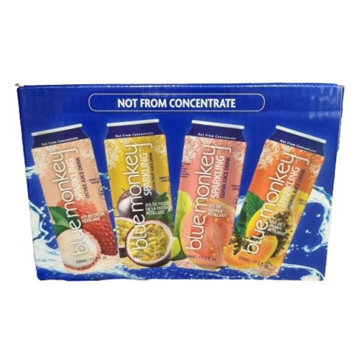 상쾌함이 톡톡! 블루몽키 스파클링 주스 4가지 맛으로 즐기는 짜릿한 행복