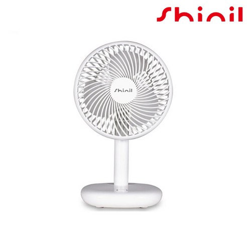 신일전자 SIF-WH04KP 화이트 무선 탁상용 선풍기 사무실 책상 캠핑 미니 소형 저소음, WH04KP