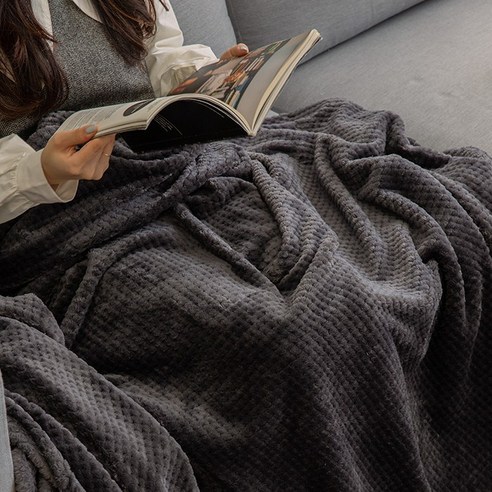 1+1행사 와플 무릎 극세사 밍크 담요 소파 블랭킷 1+1행사 와플 무릎 극세사 밍크 담요 소파 블랭킷