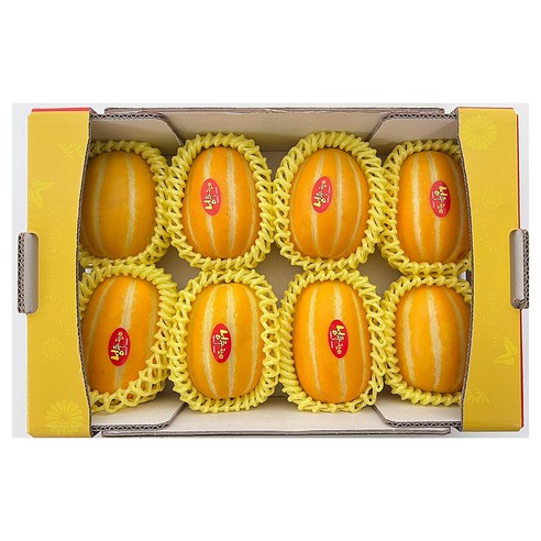 [더담프룻] 성주꿀참외 1kg, 백화점 납품, GAP 저탄소 인증, 프리미엄 당도선별, 소과