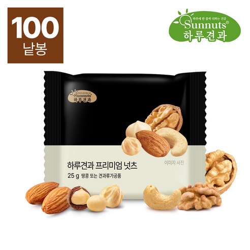 [하루견과]하루견과프리미엄넛츠100낱봉/하루견과류 간편식 가족간식