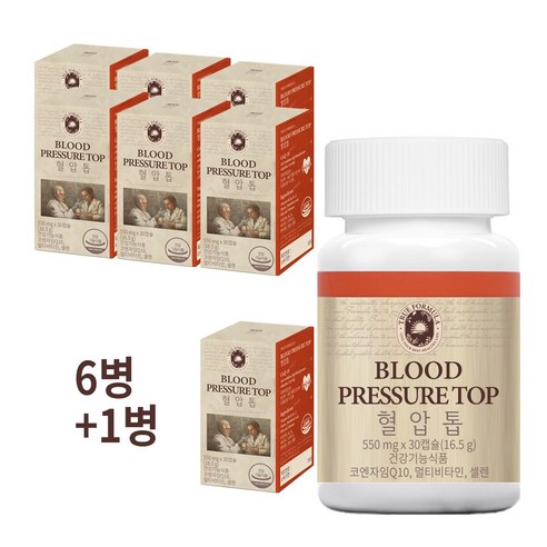 트루포뮬러 혈압톱 COQ10 Q10 활력 에너지 큐텐 감소 코엔자임 코큐텐 비타민 B2 B6 B12 C 나이아신 판토텐산 셀렌 엽산 기능성 식품 건기식 성인 남성 여성 추천 선물