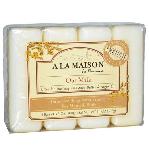 A La Maison de Provence 오트 밀크 솝 포 핸드 & 바디, 396g, 1개