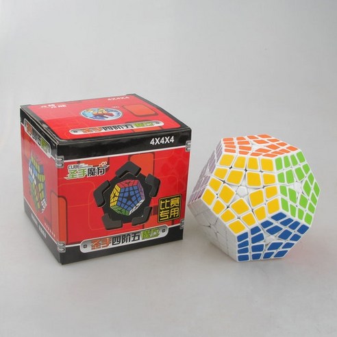 매직 큐브 퍼즐 SengSo 2x2 3x3 4x4 5x5 6x6 7x7 12 면체 Megaminxeds Masterkilomin 엘리, 2.4x4 Whit..., 1개 - 메가밍크스큐브 | 쿠팡
