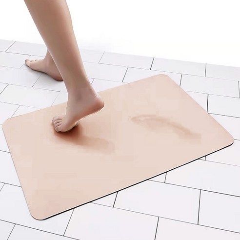 로지 홈 규조토 발매트, 핑크L(45*35*1)