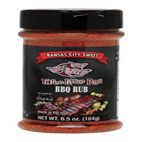 TLP Kansas City Sweet Rub 6.5 OZ, 1개, 184g