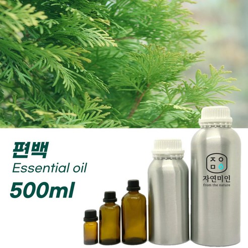 자연미인 페퍼민트 - 500ml / PURE 100%효능 천연 허브 아로마 원액 에센셜오일