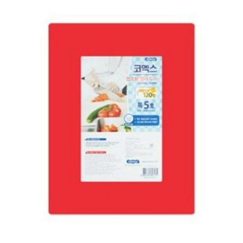 코멕스 업소용 컬러 위생도마, 적색