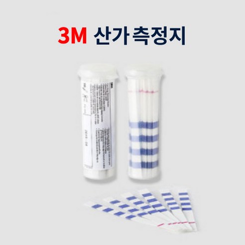 콜레스테롤검사기 3M 산가측정지 산도측정 페이퍼 폐유측정 폐기름 측정 1통(50매), 1통 Best Top5