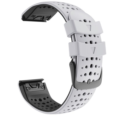 Garmin Enduro Descent Mk Mk1 Mk2 Mk2i 스트랩 가민 QUICKFIT 26mm 통기성 고무 퀵 릴리스 손목 스트랩, #5, Quick Fit 26mm