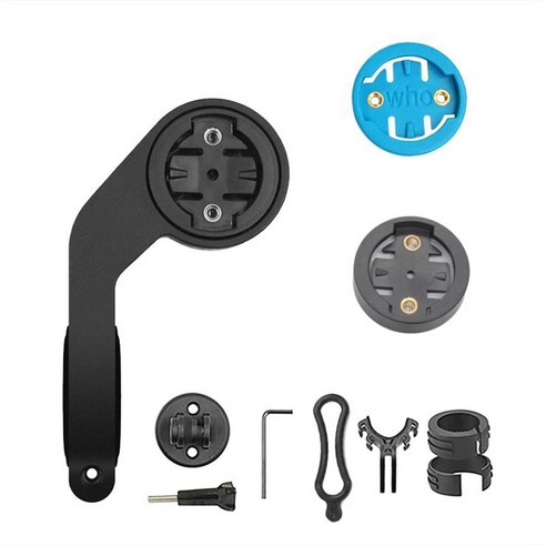 Retemporel Garmin Bryton WAHOO XOSS 미터베이스 F 마운트 B 용 자전거 컴퓨터 도로 MTB 핸들 바, 검정