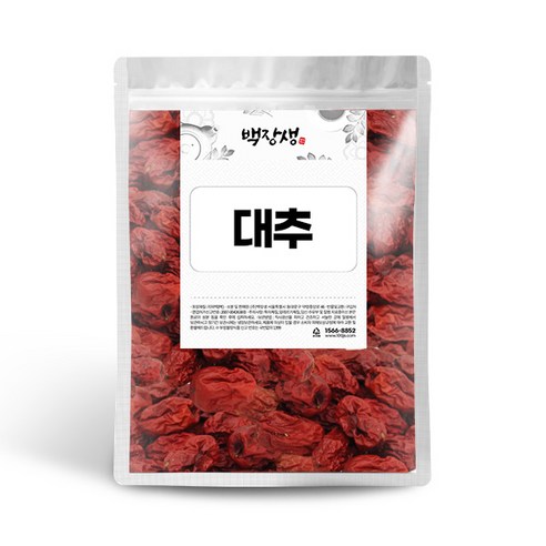 백장생 국내산 경산 대추 (특초), 1개, 400g