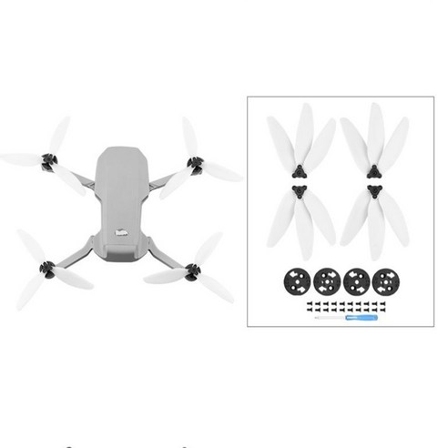 DJI MAVIC MINI 매빅미니 악세사리 드론부품, 10. (미니) 3날프로펠러화이트, 1개 매빅미니3 DJI MAVIC MINI 매빅미니 악세사리 드론부품, 10. (미니) 3날프로펠러화이트, 1개 매빅미니3