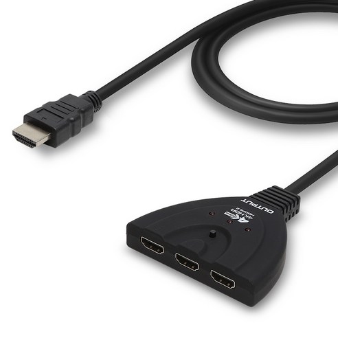 넥스트 HDMI 3:1 디스플레이 선택기는 고화질 화면과 다중 오디오 신호를 제공하는 강력한 기기입니다.