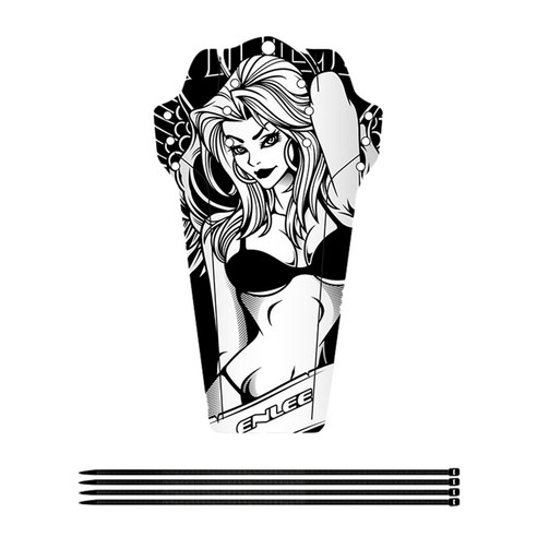 YSSHOP 자전거 흙받이 앞/뒤 흙받이 자전거 흙받이 흙받이, 여성, 272x156mm, 플라스틱 수지