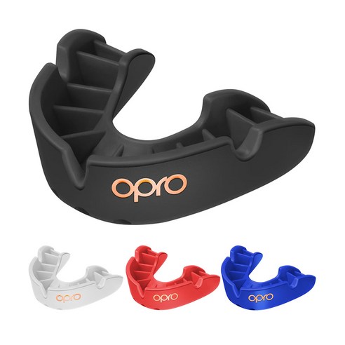 OPRO 브론즈 마우스피스 블랙: 격렬한 스포츠를 위한 든든한 구강 보호 솔루션