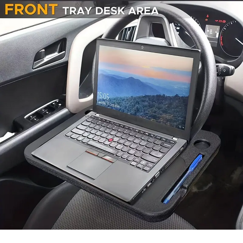 드라이빙의 품격을 높이는 론조모니 다용도 차량용 운전대 테이블