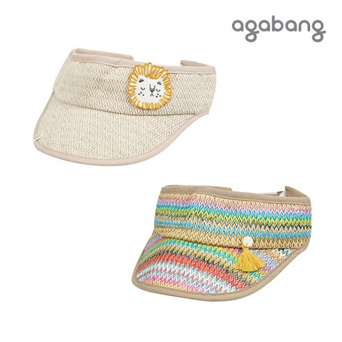 [아가방 여름]로건에스닉썬캡(MULTI BEIGE)_01P376808