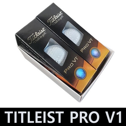 타이틀리스트 Titleist Pro V1 골프볼 하프더즌 6구 세트, V1 6구, V1 6구, 선택완료