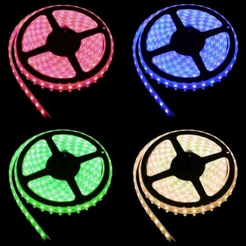 12V 5V 고휘도 방수 SMD 5050 LED 바 플렉시블 스트립, IP65, 1개, 12V PINK