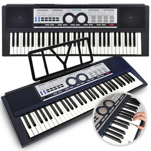 저렴한 가격에 고품질의 피아노 소리를 즐길 수 있는 용메이 61key 디지털 피아노