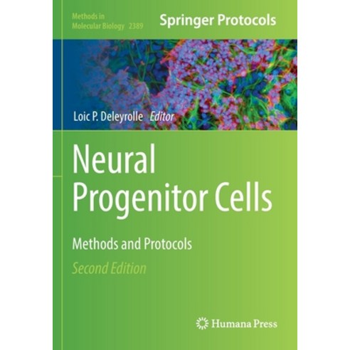 (영문도서) Neural Progenitor Cells: Methods and Protocols Paperback, Humana, English, 9781071617854