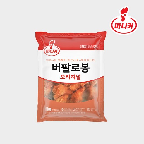 마니커 버팔로봉 [냉동 1kg], 2개, 1kg