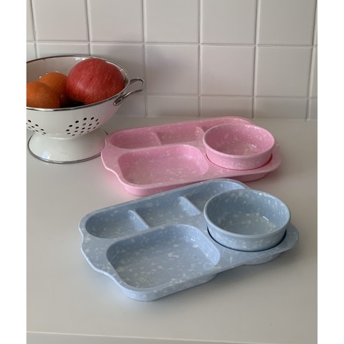 모든 연령대에 적합한 다목적 멜라민 식판