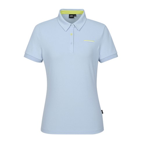 JDX_여름 여성 밝은 느낌에 라이트 블루 반팔 티셔츠_평촌점