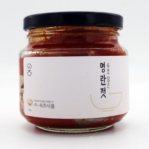속초식품 속초 담은 저염 명란젓, 2개, 500g