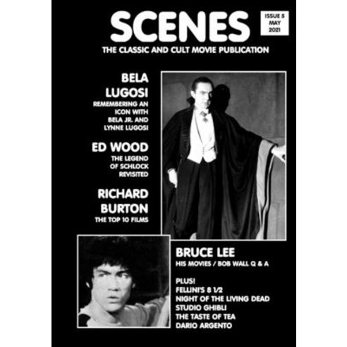 (영문도서) Scenes Issue 5: The Classic and Cult Movie Publication Paperback, Lulu.com, English, 9781008971226