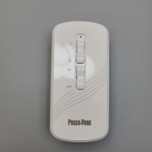 무선 조명 전등 리모컨 2구 3구 원격 POSCO PEAK