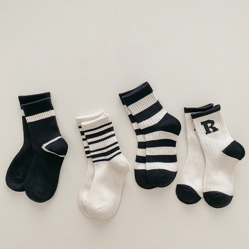 와이비비 여아 양말 8족 세트: 디자인, 편안함, 가성비 모두 갖춘 최고의 선택!