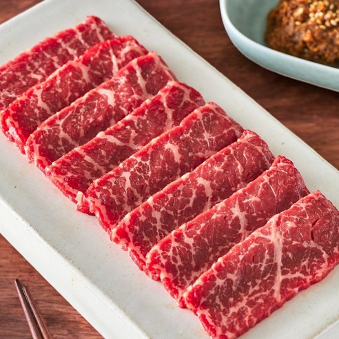 우메종 1++ 한우 차돌박이 & 육사시미로 집에서 즐기는 특별한 만찬