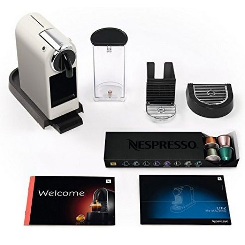 De'Longhi Nespresso 독일현지 드롱기 네스프레소 EN167.W 커피 캡슐머신 크림 화이트