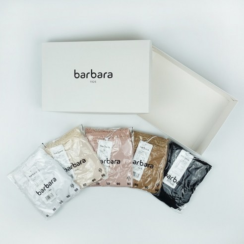 마치 아무것도 입지 않은 듯 자유로운 착용감, 바바라 심리스 팬티