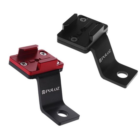 GoPro SJCAM 액션 카메라 블랙 + 레드 용 2x 오토바이 마운트 어댑터 11mm, 설명, 다색, 설명